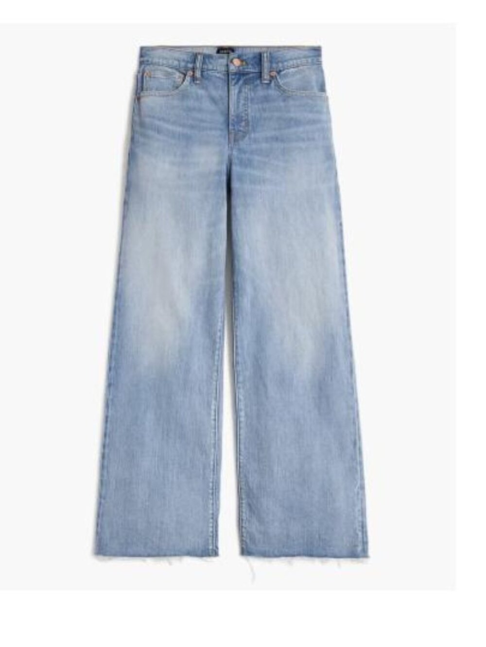 NWT J Crew Wide-leg cropped jean in all-day stretch Size 35T